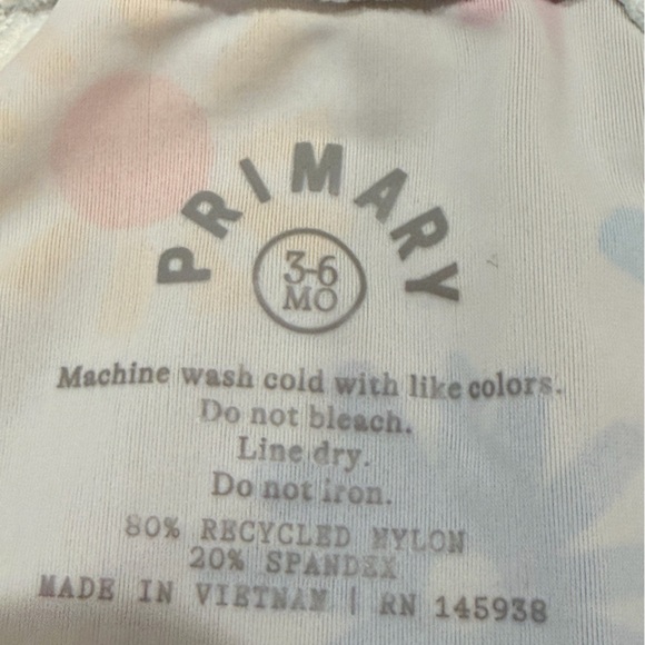 Bright Floral & Gingham Rash Guard Swim Sets 3-6M Bundle – Primary - Picture 7 of 7